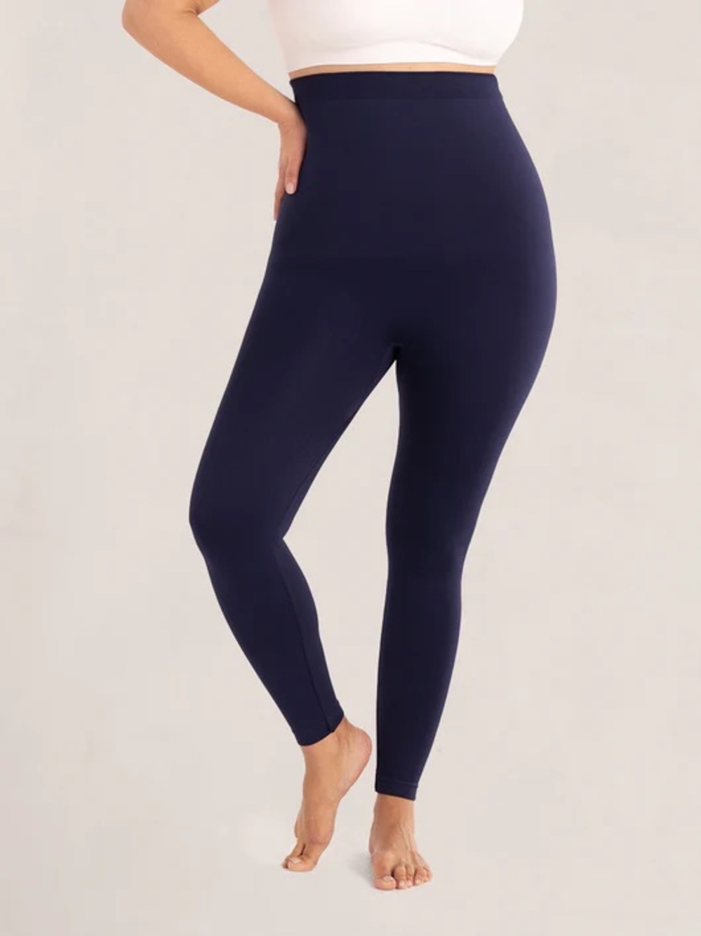 Shapermint Essentials High-Waisted Shaping Leggings - NAVY